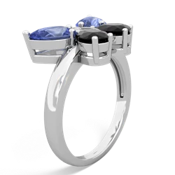 Tanzanite Butterfly 14K White Gold ring R2215