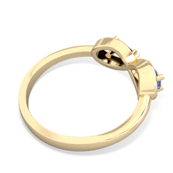 Tanzanite Infinity 14K Yellow Gold ring R5050