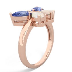 Tanzanite Butterfly 14K Rose Gold ring R2215