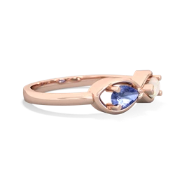 Tanzanite Infinity 14K Rose Gold ring R5050