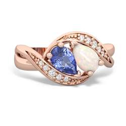 Tanzanite Summer Winds 14K Rose Gold ring R5342