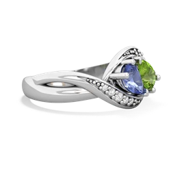 Tanzanite Summer Winds 14K White Gold ring R5342