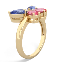 Tanzanite Butterfly 14K Yellow Gold ring R2215