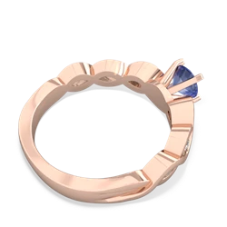 Tanzanite Infinity Engagement 14K Rose Gold ring R26315RD