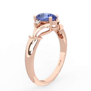 Tanzanite Precious Pear 14K Rose Gold ring R0826