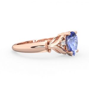 Tanzanite Precious Pear 14K Rose Gold ring R0826