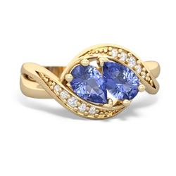 Tanzanite Summer Winds 14K Yellow Gold ring R5342