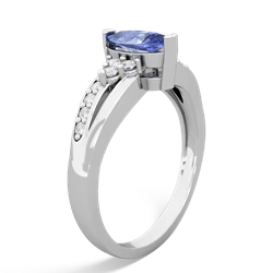 tanzanite modern rings