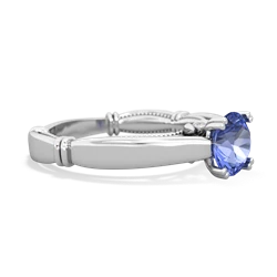 Tanzanite Renaissance 14K White Gold ring R27806RD