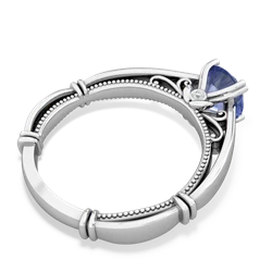 Tanzanite Renaissance 14K White Gold ring R27806RD