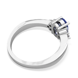 Tanzanite Simply Elegant 14K White Gold ring R2113