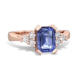 Tanzanite Timeless Classic 14K Rose Gold ring R2591