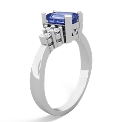 Tanzanite Timeless Classic 14K White Gold ring R2591