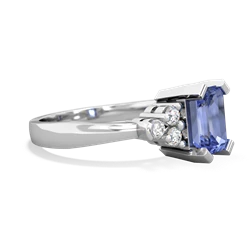 Tanzanite Timeless Classic 14K White Gold ring R2591