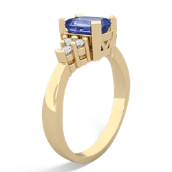 Tanzanite Timeless Classic 14K Yellow Gold ring R2591