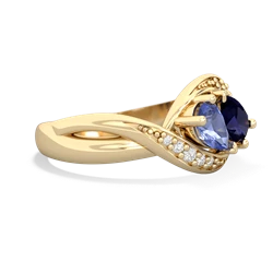 Tanzanite Summer Winds 14K Yellow Gold ring R5342