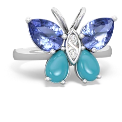 matching rings - Butterfly