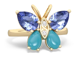 matching rings - Butterfly