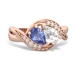 Tanzanite Summer Winds 14K Rose Gold ring R5342