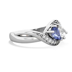 Tanzanite Summer Winds 14K White Gold ring R5342