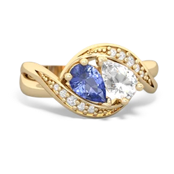 Tanzanite Summer Winds 14K Yellow Gold ring R5342