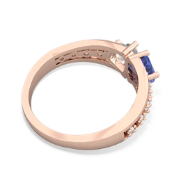 Tanzanite Heart To Heart 14K Rose Gold ring R3342