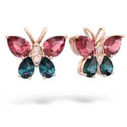 matching earrings - Butterfly