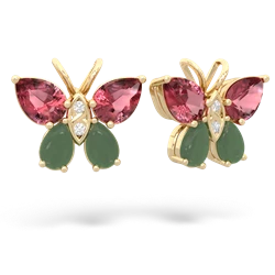 matching earrings - Butterfly