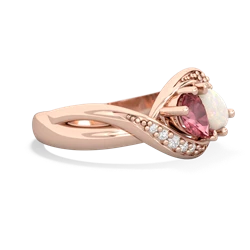 Pink Tourmaline Summer Winds 14K Rose Gold ring R5342