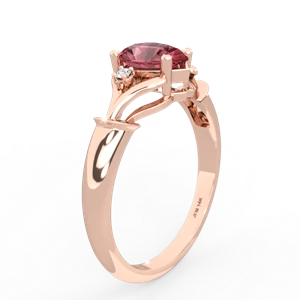 Pink Tourmaline Precious Pear 14K Rose Gold ring R0826