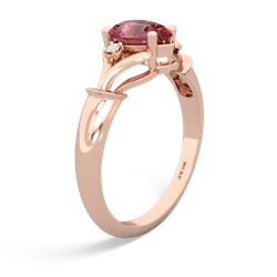 Pink Tourmaline Precious Pear 14K Rose Gold ring R0826