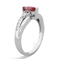 Pink Tourmaline Royal Marquise 14K White Gold ring R2343