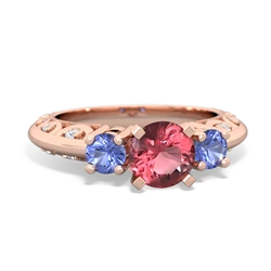 matching engagment rings - Art Deco Eternal Embrace Engagement