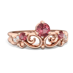 Peridot Crown Keepsake 14K Rose Gold ring R5740