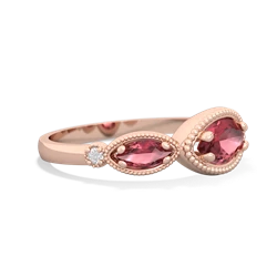 Tanzanite Milgrain Marquise 14K Rose Gold ring R5700