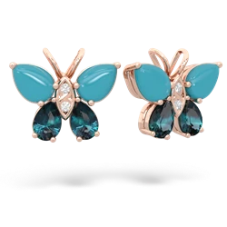 matching earrings - Butterfly