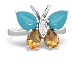 matching rings - Butterfly