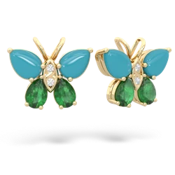 matching earrings - Butterfly