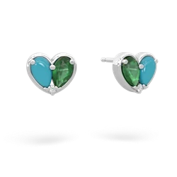 matching earrings - 'Our Heart'