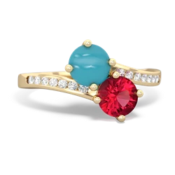 similar item - Channel Set Two Stone