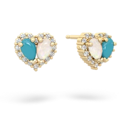 matching earrings - Halo