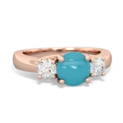similar item - Diamond Three Stone Round Trellis