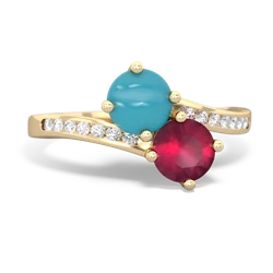 similar item - Channel Set Two Stone