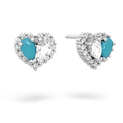 matching earrings - Halo