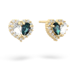 matching earrings - Halo