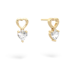 matching earrings - Four Hearts