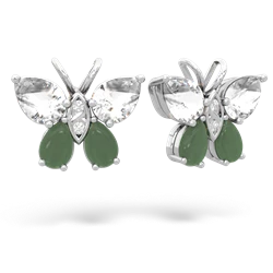 matching earrings - Butterfly