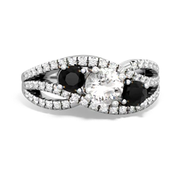 matching rings - Three Stone Aurora