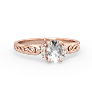 matching rings - Filligree Scroll Oval
