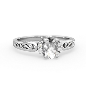 matching rings - Filligree Scroll Oval